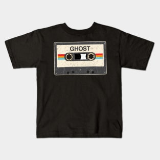 kurniamarga vintage cassette tape Ghost Kids T-Shirt